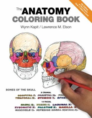 The Anatomy Coloring Book 0321832019 Book Cover
