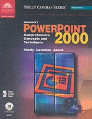 Microsoft PowerPoint 2000: Comprehensive Concep... 0789556111 Book Cover