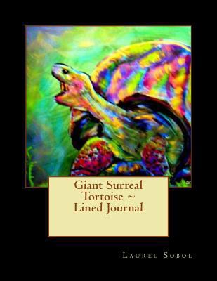 Giant Surreal Tortoise Lined Journal