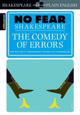 The Comedy of Errors (No Fear Shakespeare): Vol... 1411404378 Book Cover