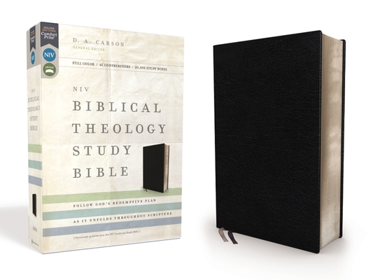 NIV, Biblical Theology Study Bible, Bonded Leat... 0310450578 Book Cover