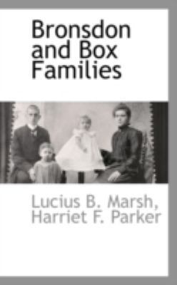 Bronsdon and Box Families 1110970404 Book Cover