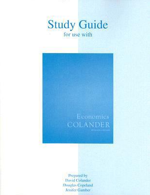 Study Guide t/a Economics 0073343692 Book Cover