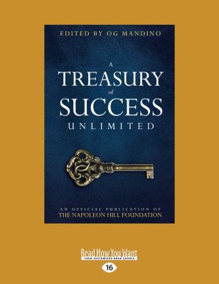 A Treasury of Success Unlimited (Large Print 16pt) [Large Print] 1525239511 Book Cover