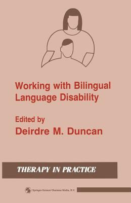 Working with Bilingual Language Disability 0412339404 Book Cover