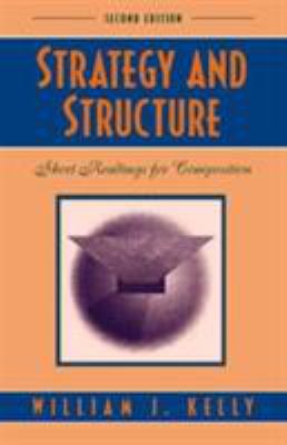 Strategy and Structure: Short Readings for Comp... B007YXUASS Book Cover
