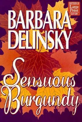 Sensuous Burgundy [Large Print] 1568953933 Book Cover