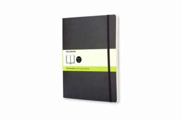 Moleskine Classic Notebook, Extra Large, Plain,... 8883707265 Book Cover