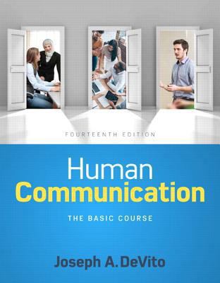 Human Communication: The Basic Course (14th Edi... 0134407083 Book Cover