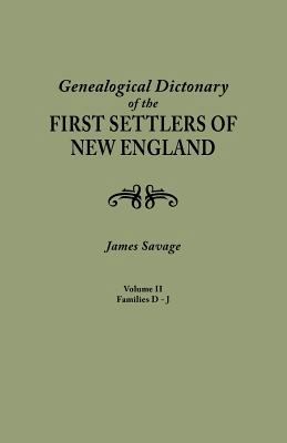 Genealogical Dictionary of the First Settlers o... 080630961X Book Cover