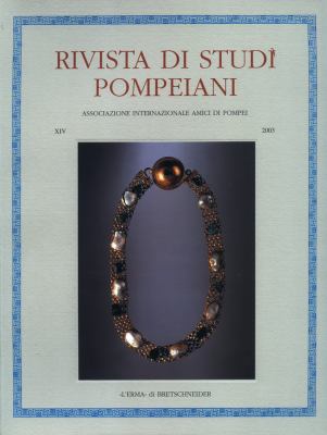 Rivista Di Studi Pompeiani 14/2003 8882656918 Book Cover