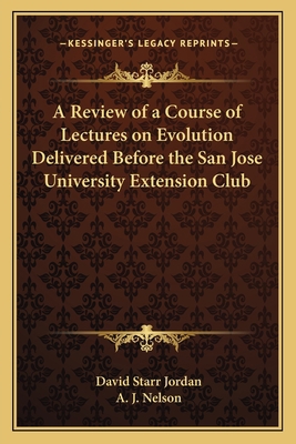 A Review of a Course of Lectures on Evolution D... 1163749435 Book Cover