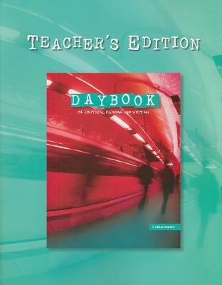 Daybook of Critical Reading and Writing 0669534862 Book Cover