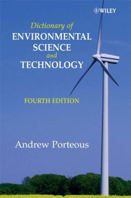 Dictionary of Environmental Sc 0470061944 Book Cover