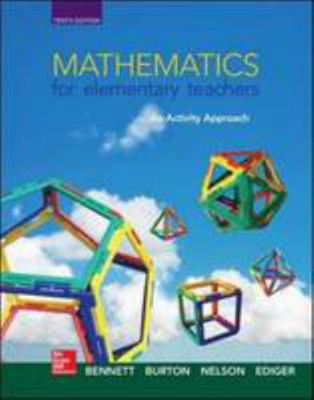 Mathematics for Elementary Teachers: An Activit... 1259298388 Book Cover