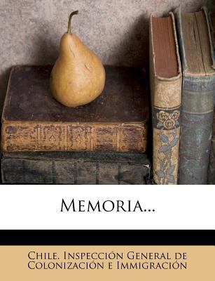 Memoria... [Spanish] 1273725387 Book Cover