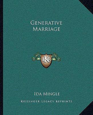 Generative Marriage 1162840501 Book Cover