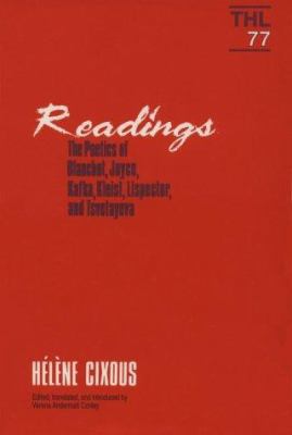 Readings: The Poetics of Blanchot, Joyce, Kakfa... 0816619417 Book Cover