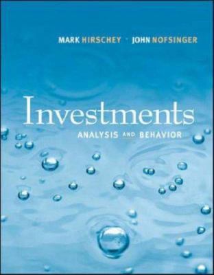 Investments: Analysis and Behavior with S&P bin... 0073311227 Book Cover