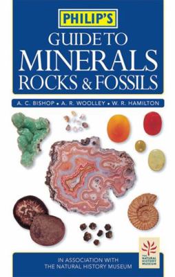 Philip's Guide to Minerals, Rocks and Fossils 0540074292 Book Cover