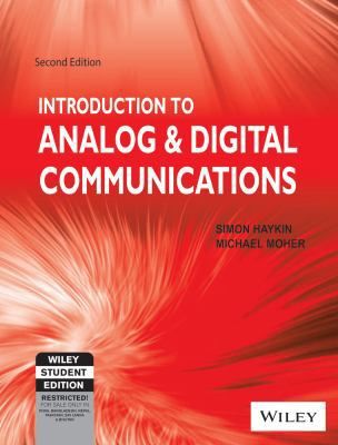 Introduction To Analog And Digital Communicatio... 8126536535 Book Cover