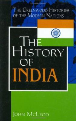 The History of India 0313314594 Book Cover