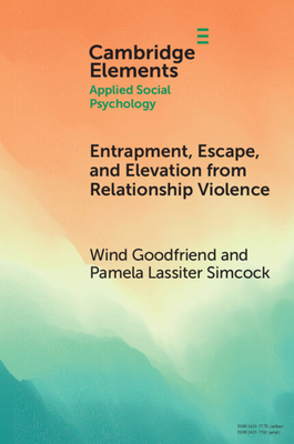 Entrapment, Escape, and Elevation from Relation... 1108986803 Book Cover