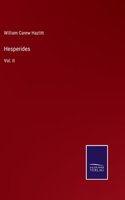 Hesperides: Vol. II 3375020554 Book Cover