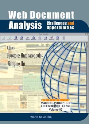 Web Document Analysis: Challenges and Opportuni... 9812385827 Book Cover