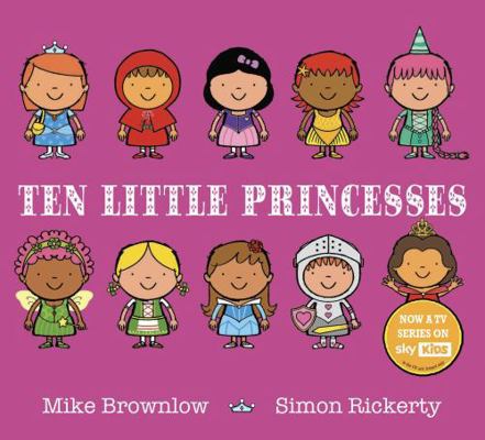 Ten Little Princesses 1408330121 Book Cover