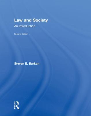 Law and Society : An Introduction 113829960X Book Cover