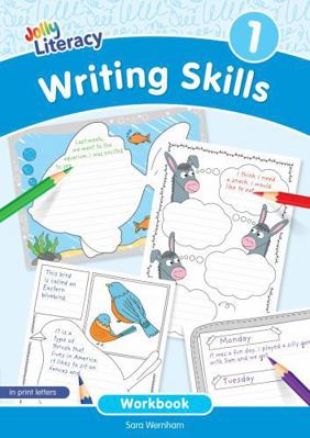 Writing Skills Workbook 1: In Print Letters (Br... 1835822738 Book Cover