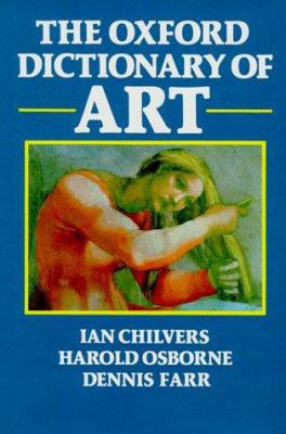 The Oxford Dictionary of Art 0198661339 Book Cover