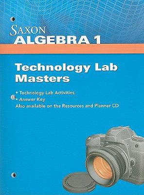 Saxon Algebra 1 Technology Lab Masters 1602775028 Book Cover
