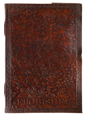 Floral Leather Journal Large B0C4C1G8MK Book Cover