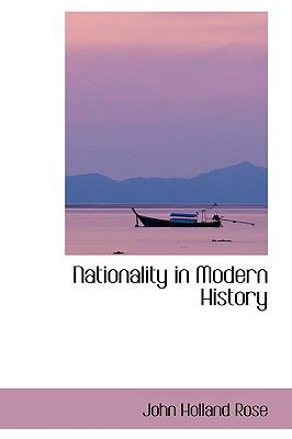 Nationality in Modern History 1103594451 Book Cover