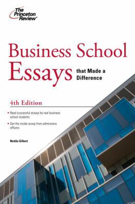 Business School Essays that Made a Difference, ... 0375427848 Book Cover