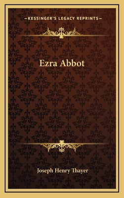 Ezra Abbot 1168887739 Book Cover