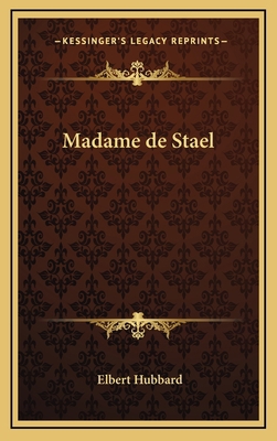 Madame de Stael 1168651506 Book Cover