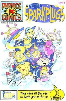 Phonic Comics: Meet the Sparkplugs - Level 3 B0091XJGKW Book Cover