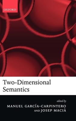Two-Dimensional Semantics 019927195X Book Cover