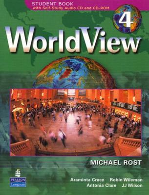 Worldview 4 with Self-Study Audio CD [With CDROM] 0132432994 Book Cover
