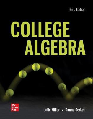 College Algebra, 3rd Edition 1264248474 Book Cover