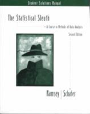 Student Solutions Manual for Ramsey/Schafer S S... 0534389503 Book Cover