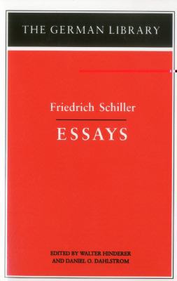 Essays: Friedrich Schiller 0826407137 Book Cover