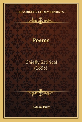 Poems: Chiefly Satirical (1833) 1166957810 Book Cover
