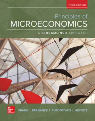 Principles of Microeconomics, A Streamlined App... 1259120899 Book Cover