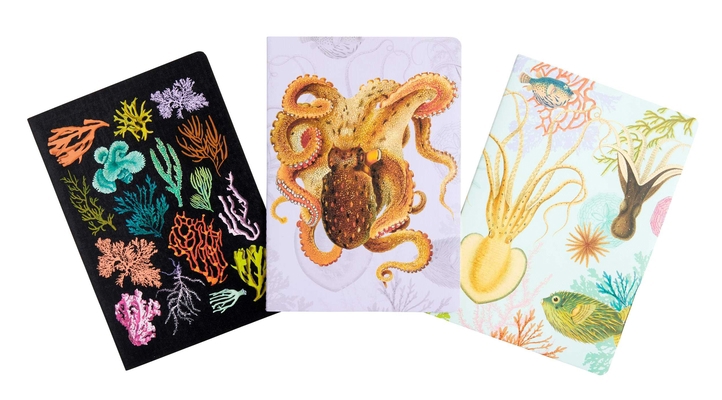 Art of Nature: Under the Sea Sewn Notebook Coll... 1647223849 Book Cover