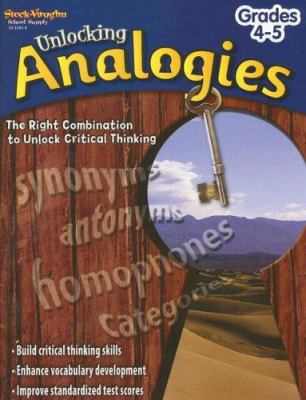 Unlocking Analogies Reproducible Grades 4-5 B00QFXRFLI Book Cover