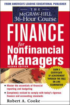 The McGraw-Hill 36-Hour Course in Finance for N... 0071425462 Book Cover